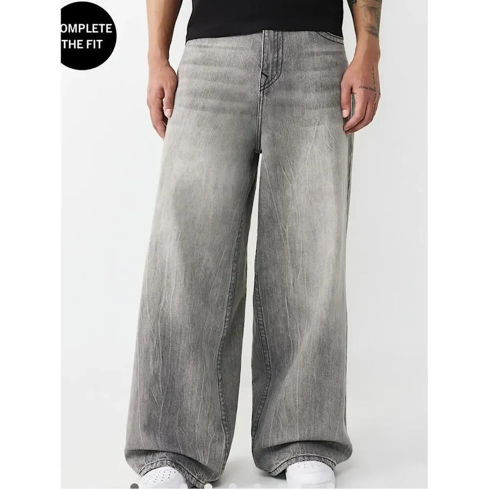 True-religion Men's Grey Jeans